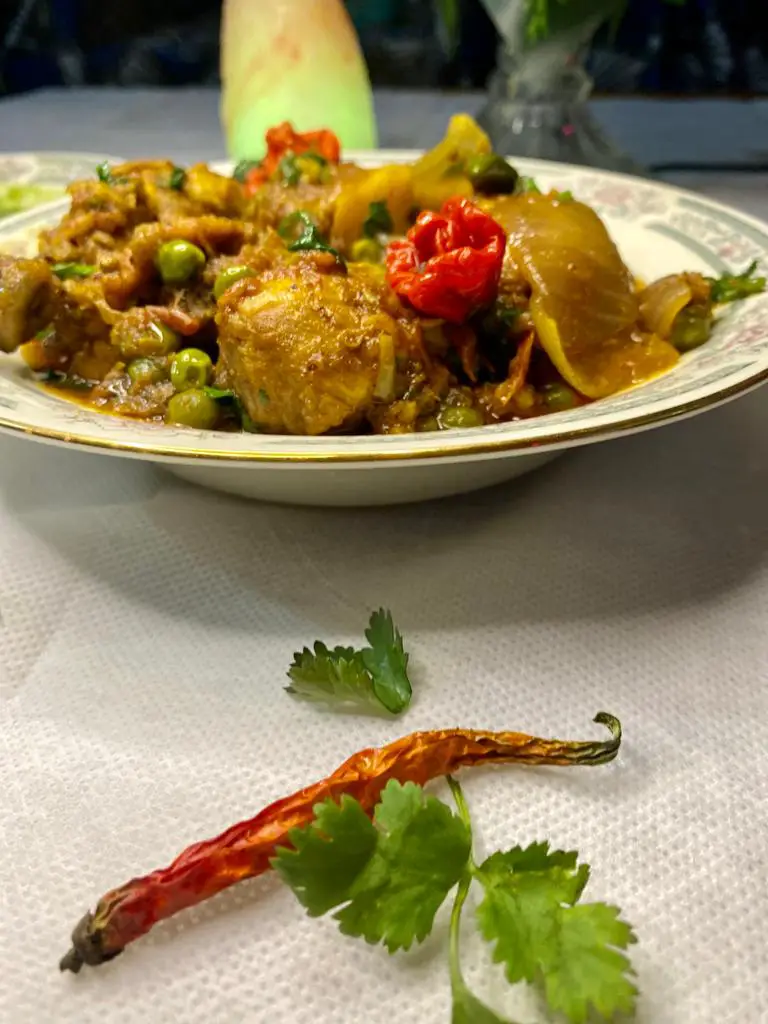 what to serve with chicken dopiaza