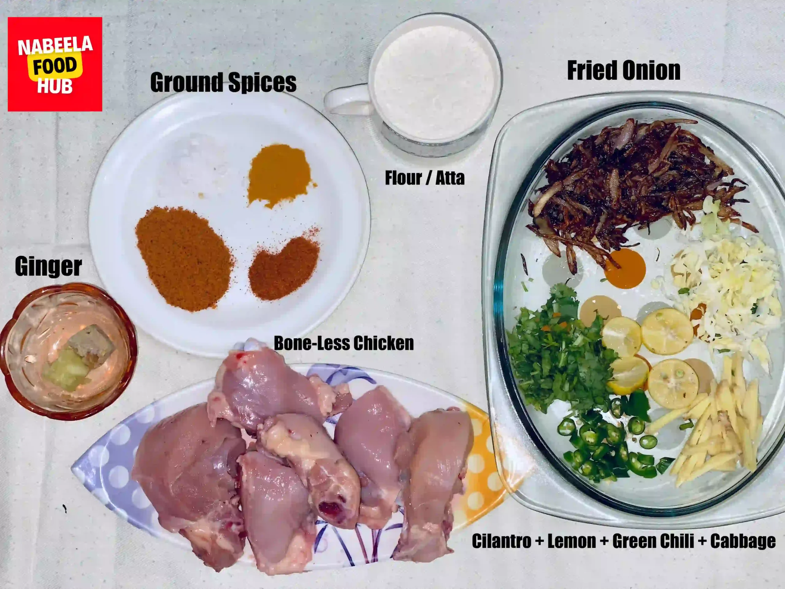 ingredients for chicken nihari