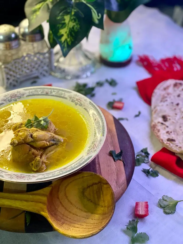 Chicken Yakhni Recipe | Kabuli Style Yakhni