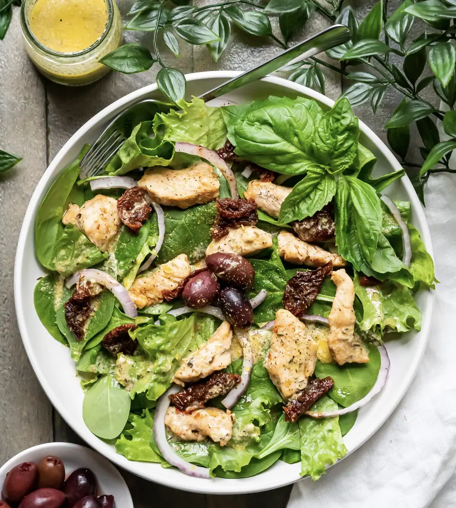 Best Easy Tuscan Chicken Salad