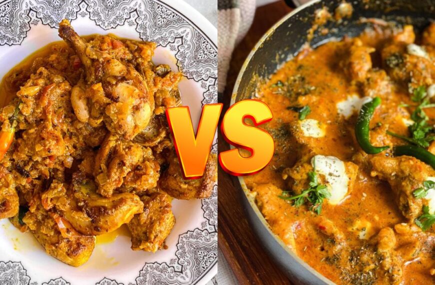Butter Chicken VS Chicken Tikka Masala 