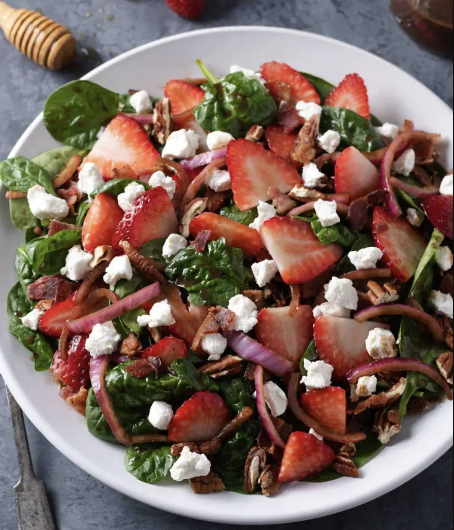 Strawberry Goat Cheese Salad