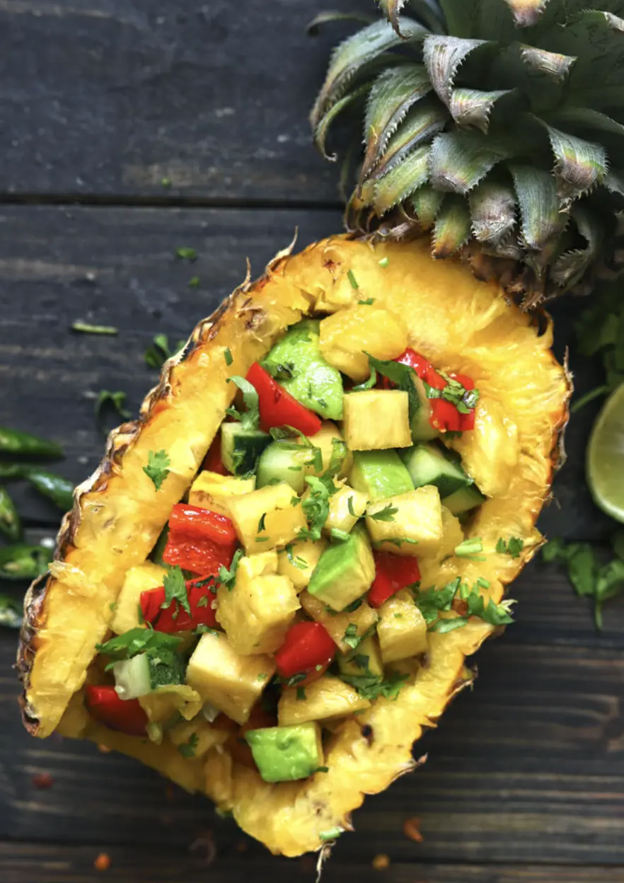 Tropical Pineapple Salad Recipe