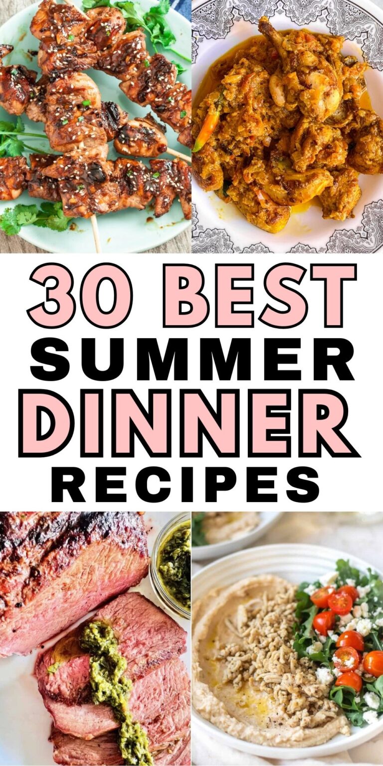 30 Best Summer Dinner Recipes 
