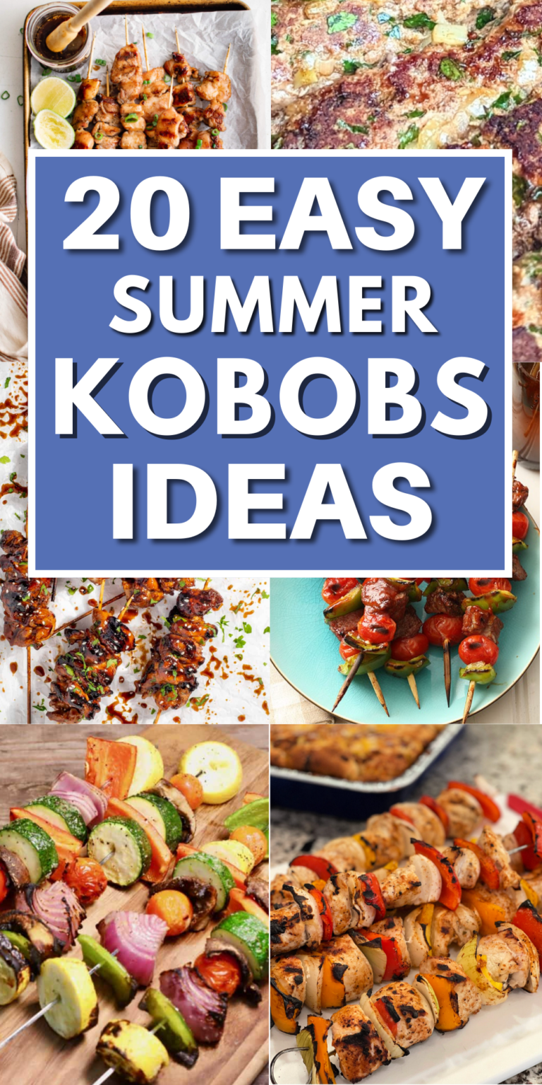 20 Summer Kabobs Recipes