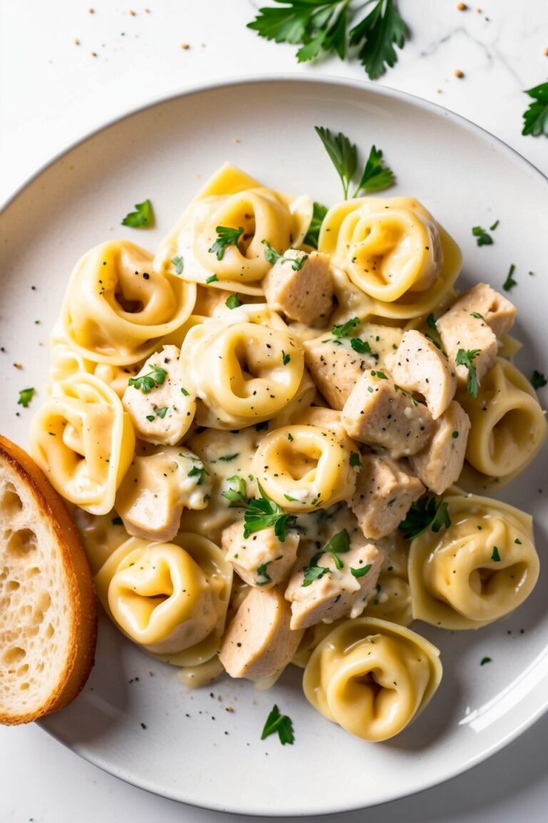 Italian Chicken Cheese Tortellini Recipe