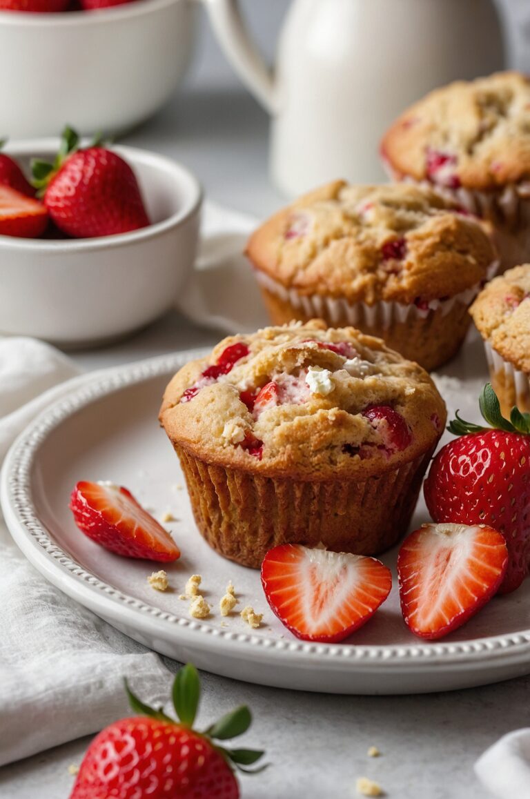 Strawberry Cream Cheese Muffins: A Perfect Blend of Sweet and Creamy