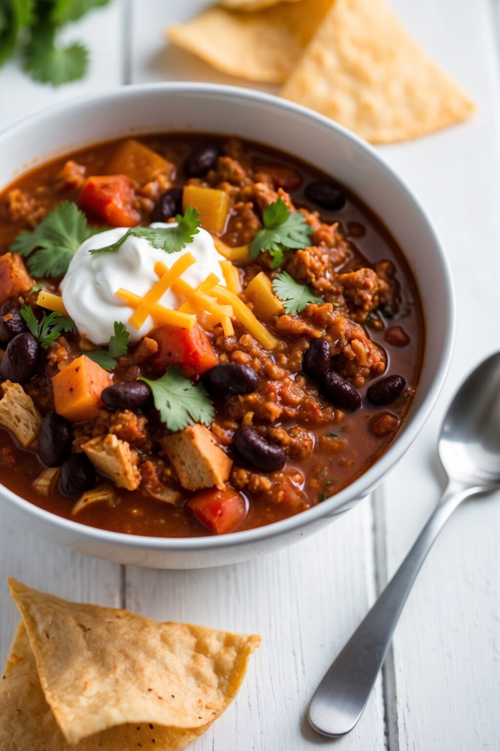 Turkey and Black Bean Chili Recipe nabeelafoodhub com