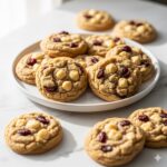 White Chocolate Cranberry Christmas Cookies