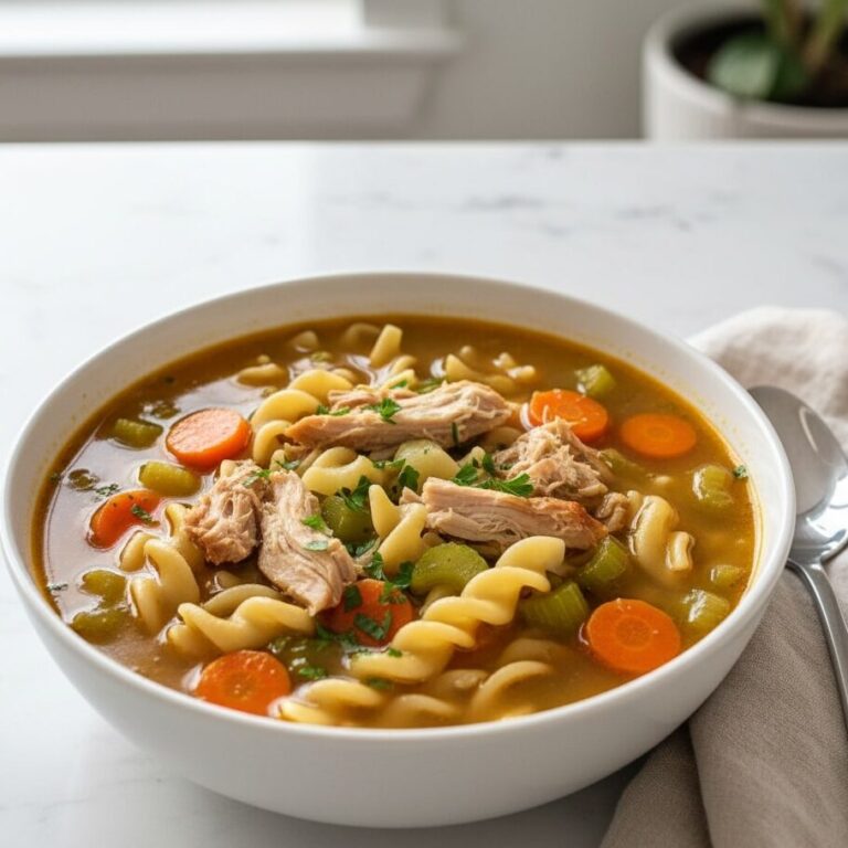 Turkey Noodle Soup – The Coziest Way to Use Leftover Turkey