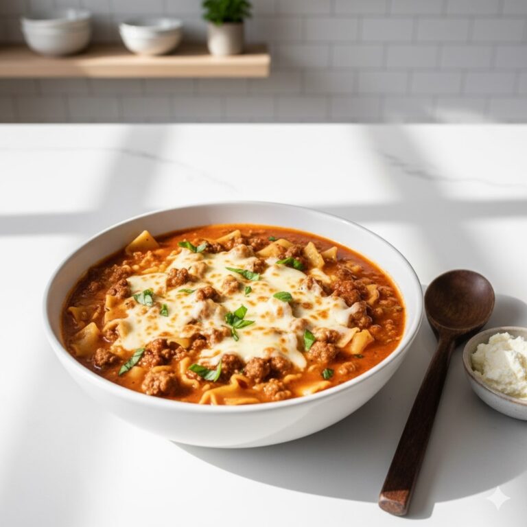 Lasagna Soup Crockpot
