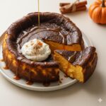 Pumpkin Basque Cheesecake