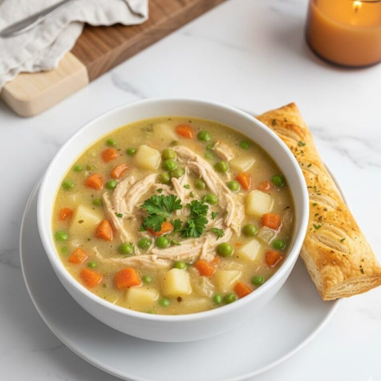 Hearty Chicken Pot Pie Soup Recipe (Better Than the Classic!)