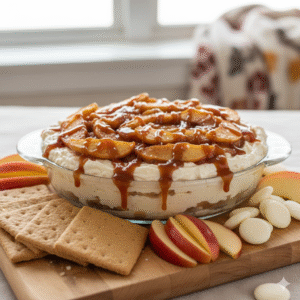 salted caramel apple dip