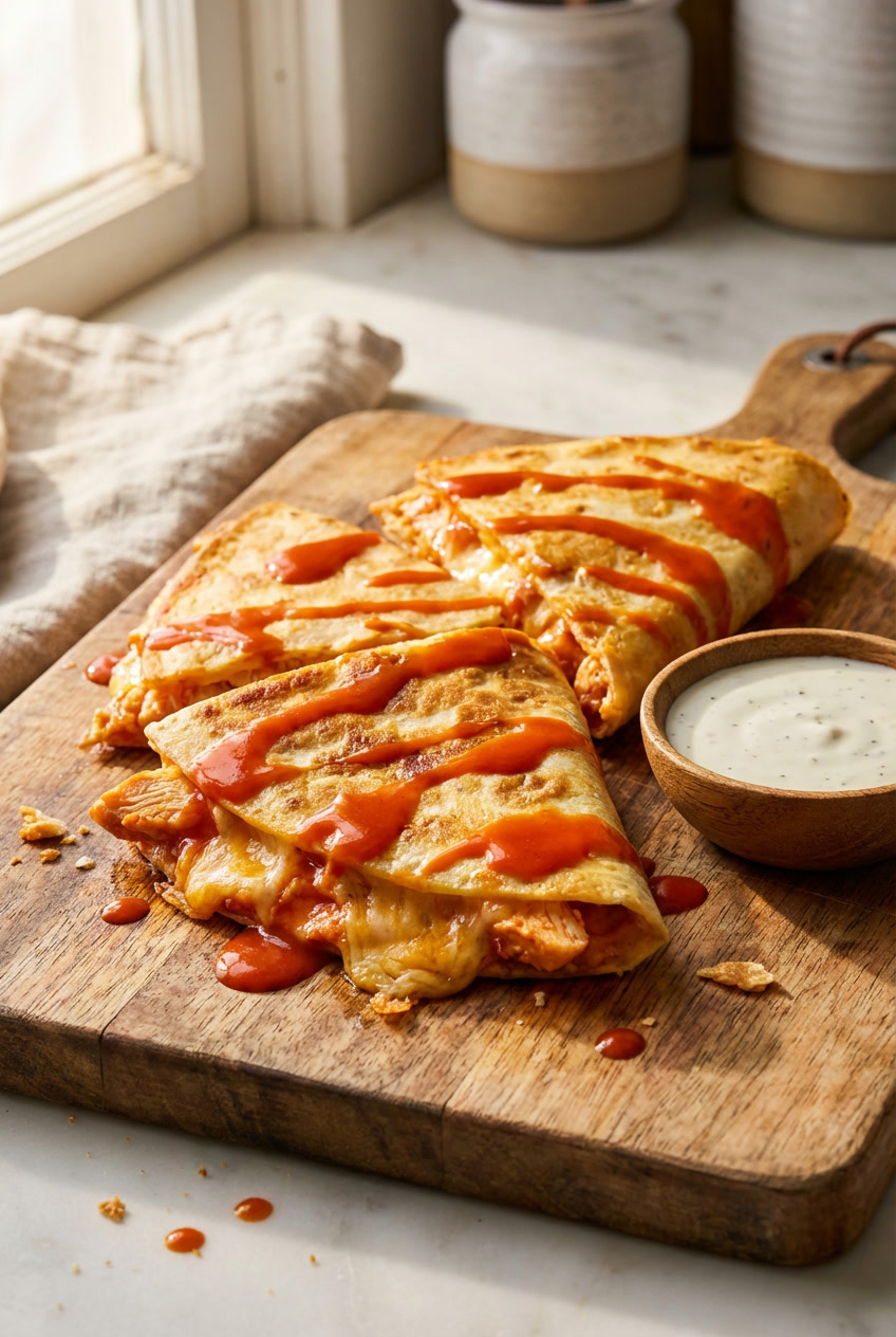 Buffalo Chicken Quesadilla