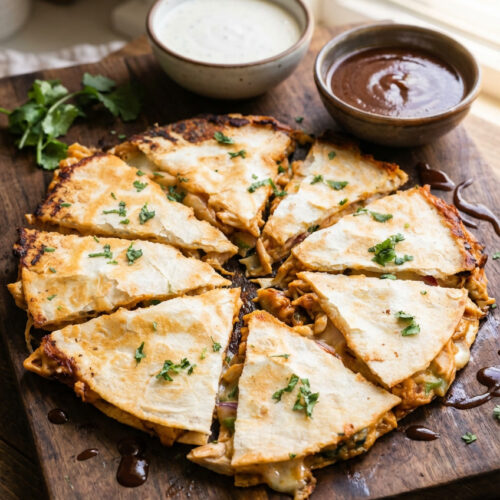 BBQ Chicken Quesadilla