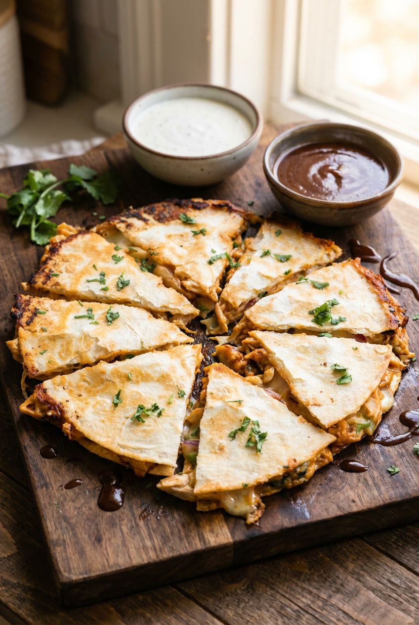 BBQ Chicken Quesadilla