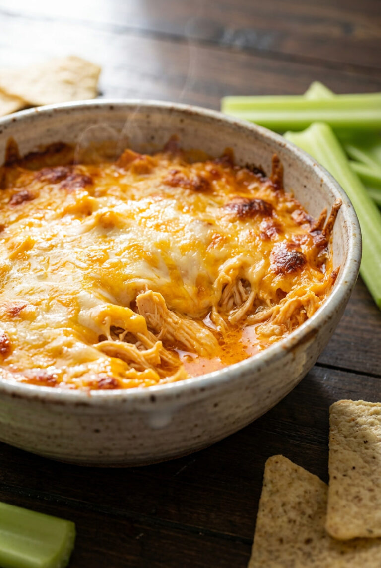 The Best Keto Buffalo Chicken Dip (Creamy, Spicy & Low-Carb)