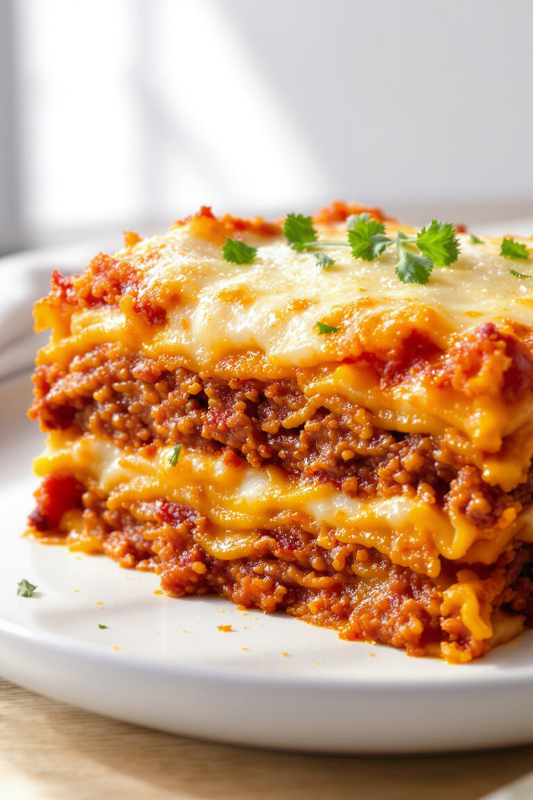 Keto Lasagna Recipe (Cheesy, Meaty & Completely Low-Carb)