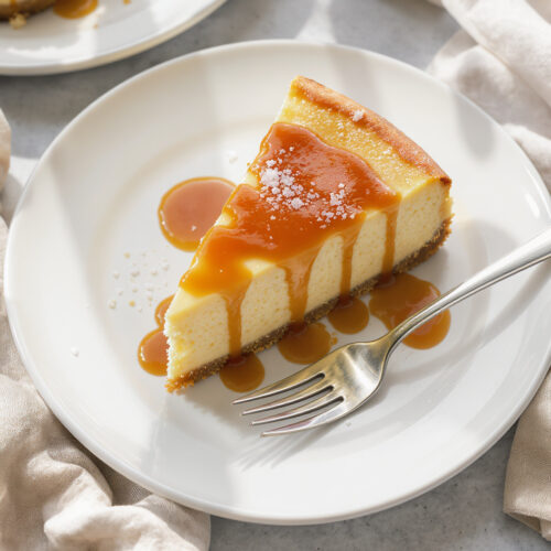 Salted Caramel Cheesecake