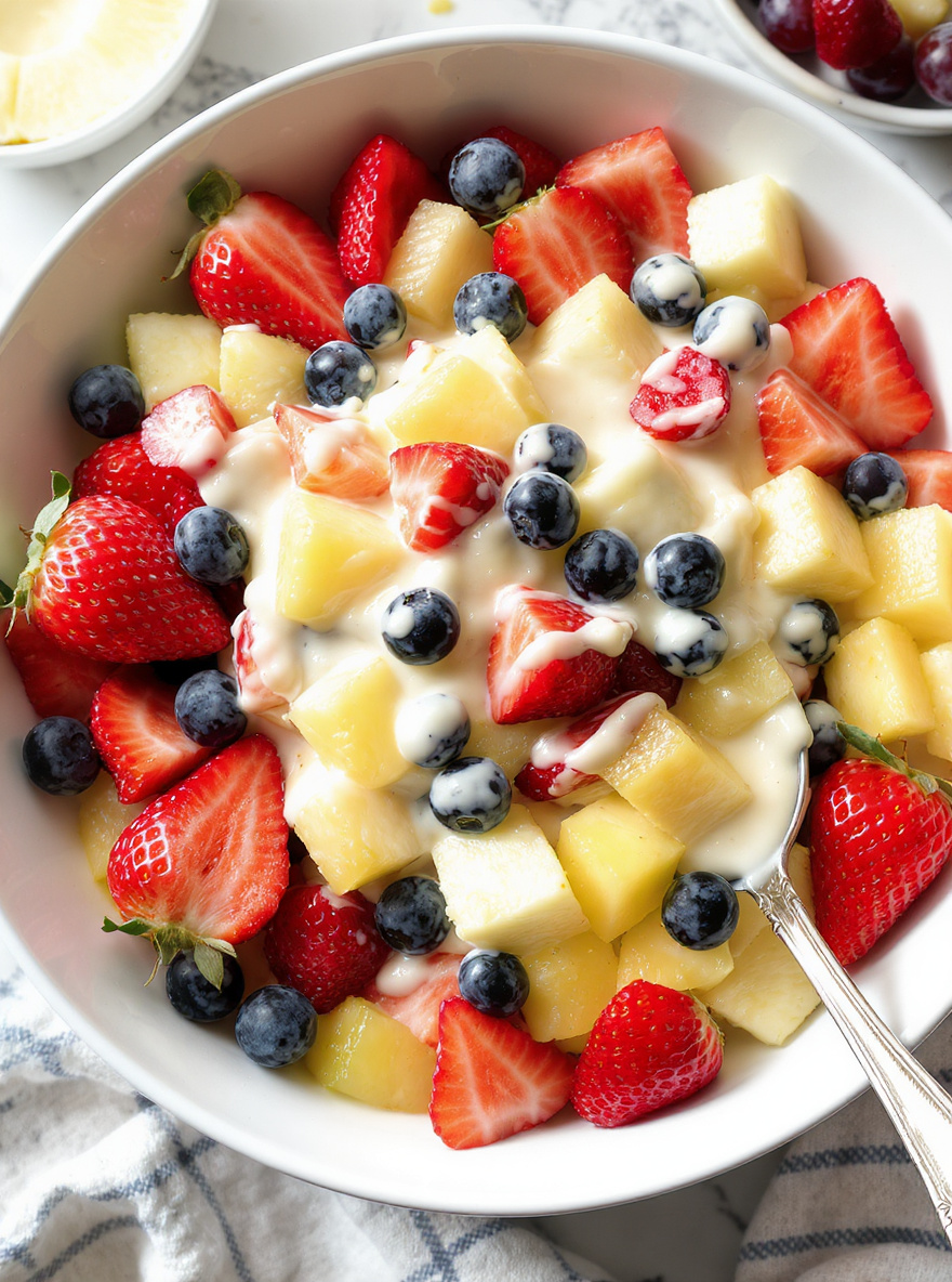 cheesecake fruit salaed