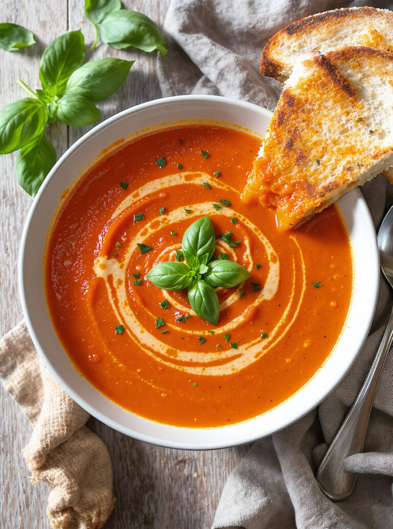 Grilled Cheese and Tomato Soup (The Ultimate Cozy Comfort Meal)