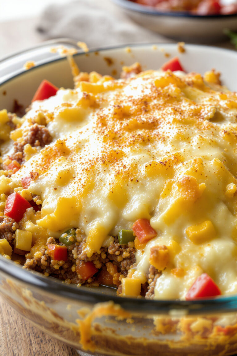 keto taco casserole