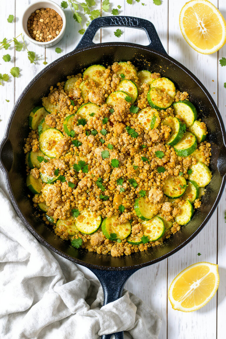 Ground Turkey With Zucchini Recipe