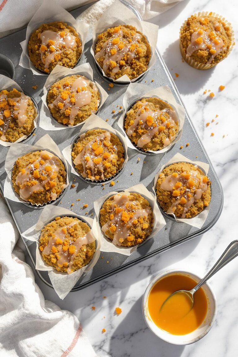 Soft & Fluffy Carrot Cake Muffins Recipe