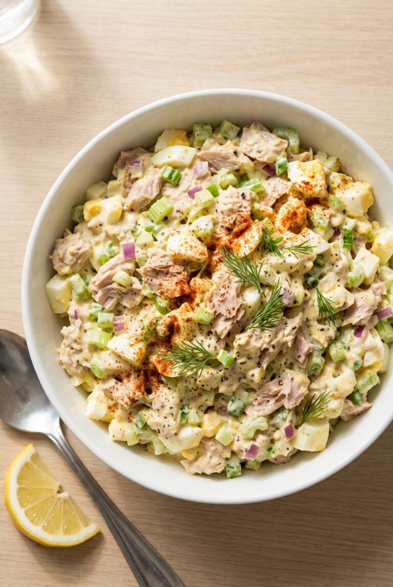 Tuna Egg Salad: A Simple Classic with Big Flavor