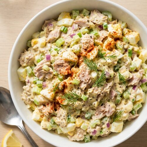 Tuna Egg Salad recipe
