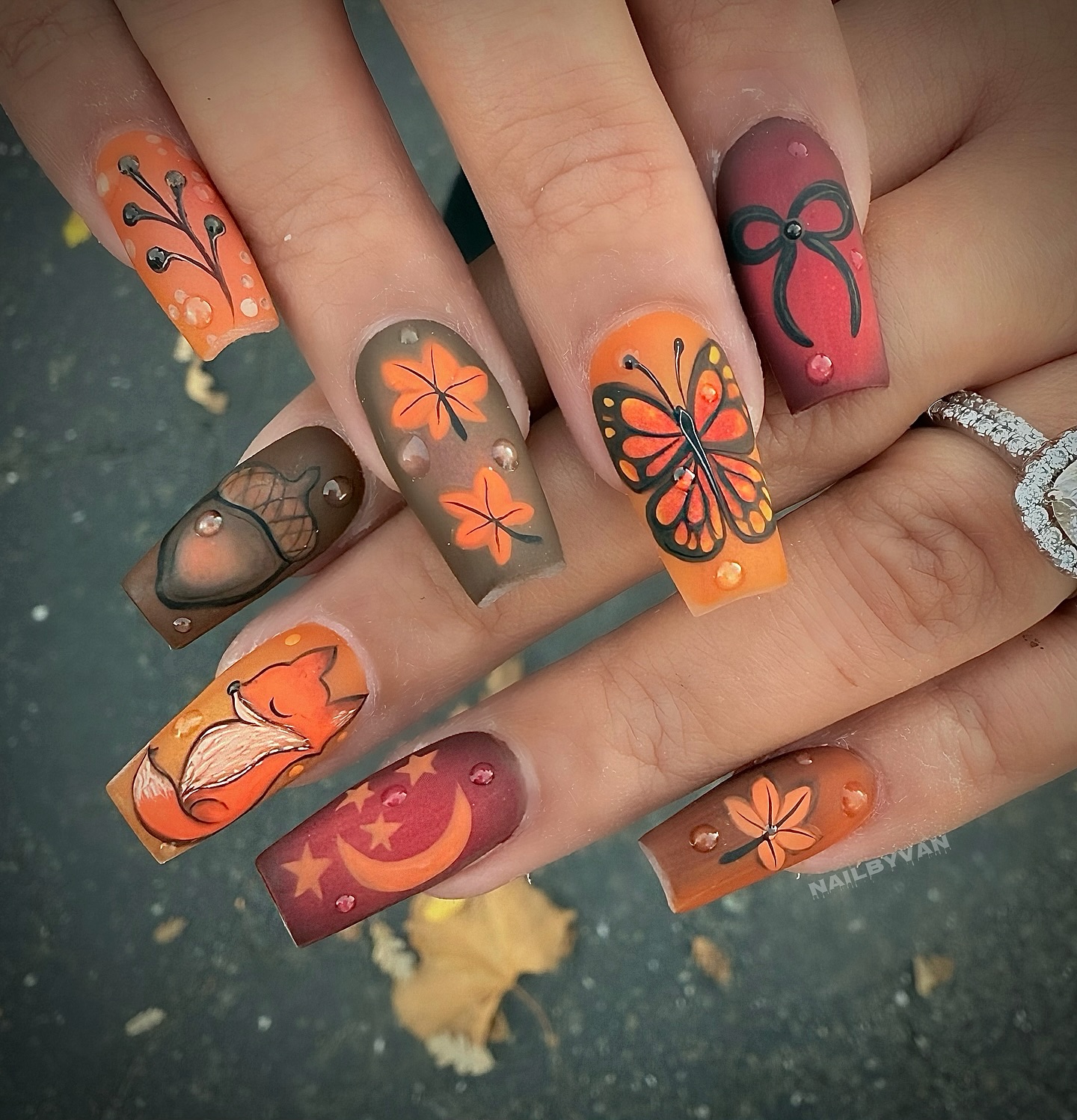 fall nails