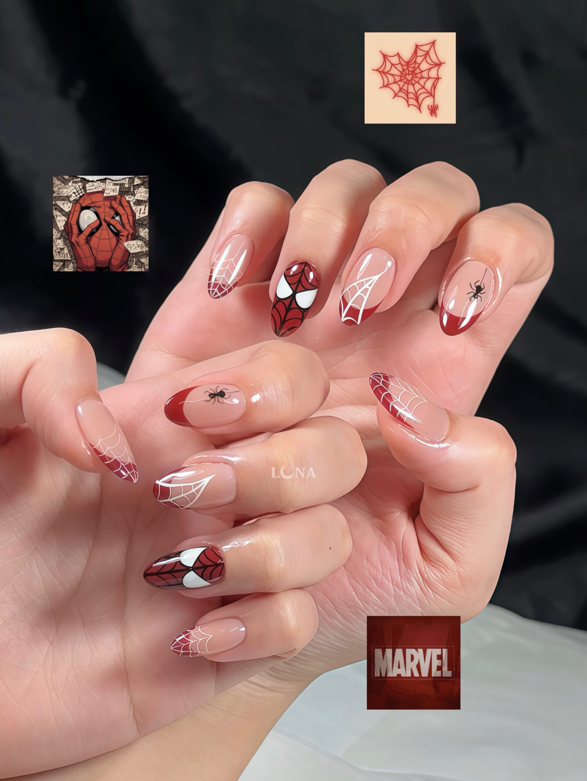 15 Trendy Spiderman Nails For August