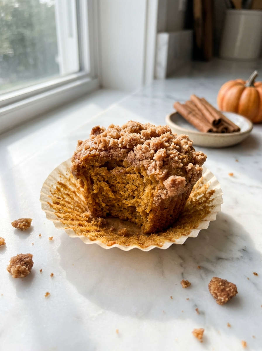 The Best Pumpkin Muffins (Bakery-Style, Super Moist!)