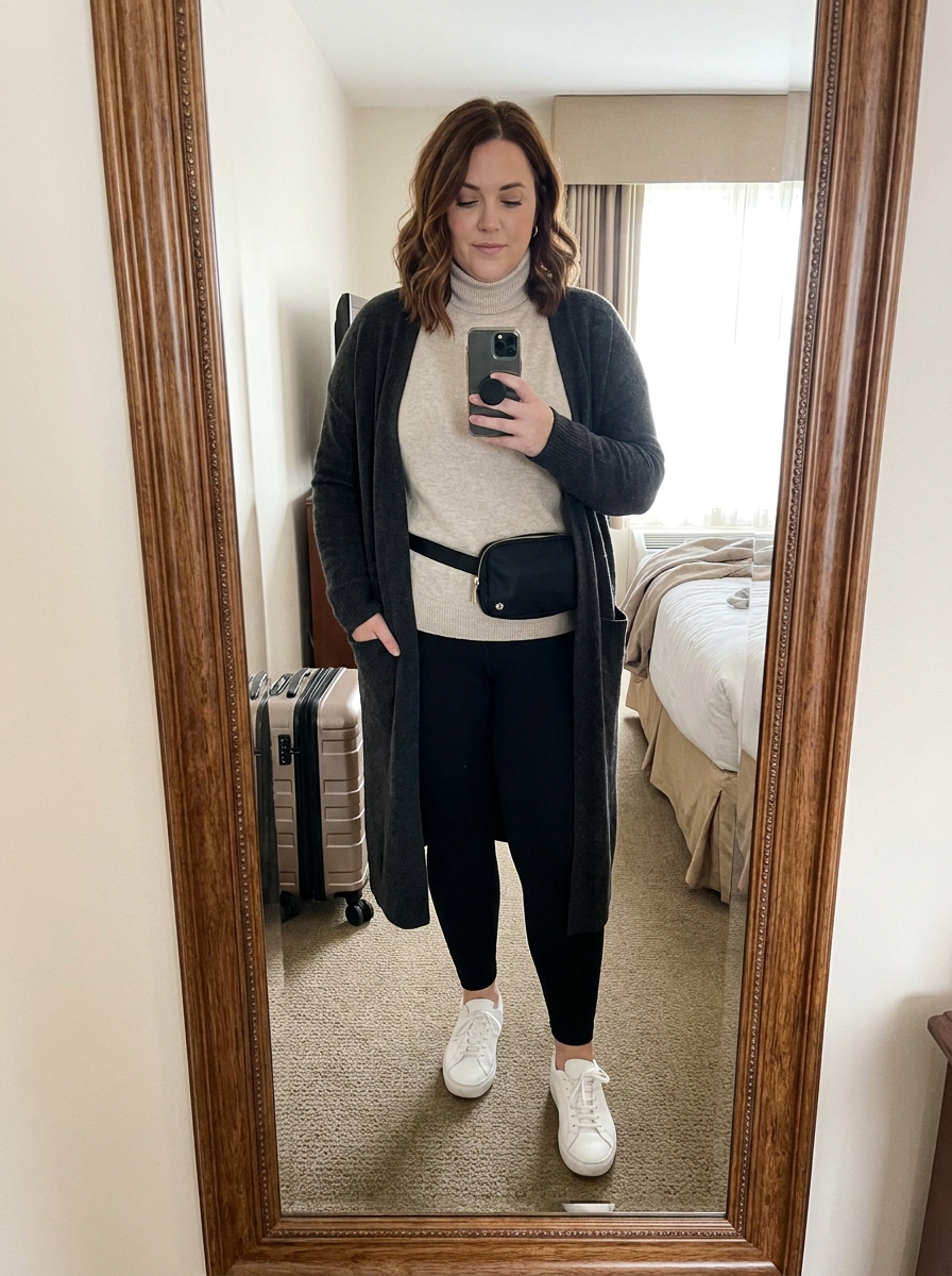 10 Plus Size Turtleneck Sweater Outfit Ideas