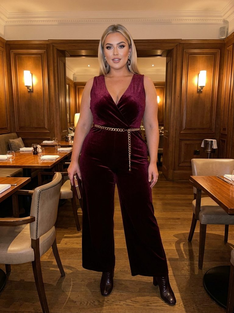 10 Plus Size Christmas Date Night Outfits That Feel Romantic and Festive