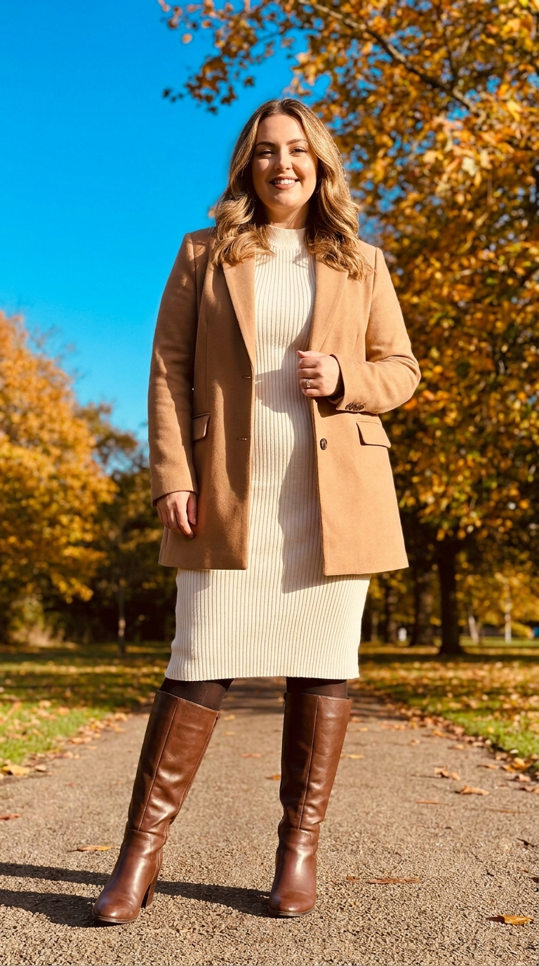 10 Plus Size Longline Blazer Outfits for a Long, Polished Silhouette