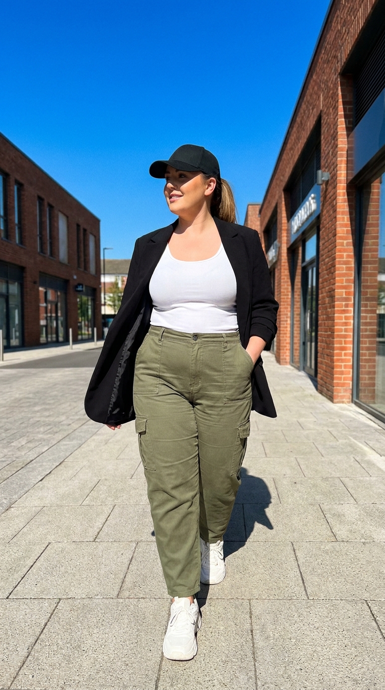10 Plus Size Black Blazer Outfits for Work, Weekends, and Nights Out